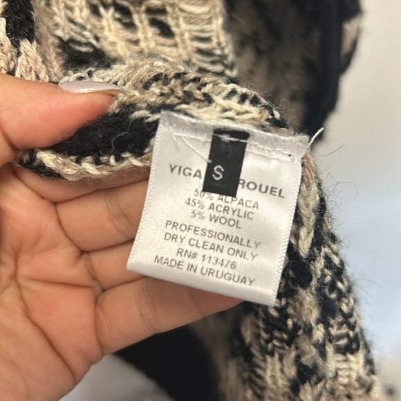 Yigal Azrouel alpaca wool print sweater - Picture 4 of 4